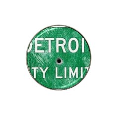 Detroit City Limits Hat Clip Ball Marker