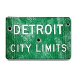 Detroit City Limits Small Doormat  24 x16  Door Mat