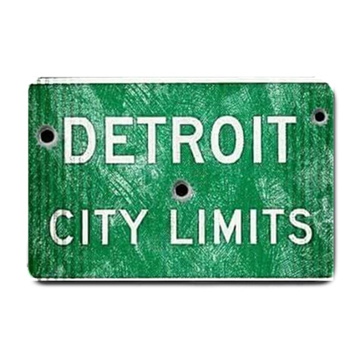 Detroit City Limits Small Doormat 