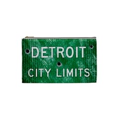 Detroit City Limits Cosmetic Bag (small)  by DetroitCityLimits