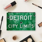 Detroit City Limits Cosmetic Bag (Medium)  Front