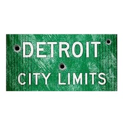 Detroit City Limits Satin Shawl