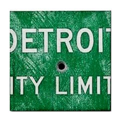 Detroit City Limits Tile Coasters by DetroitCityLimits