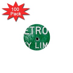 Detroit City Limits 1  Mini Buttons (100 Pack)  by DetroitCityLimits