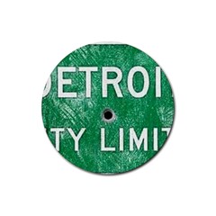 Detroit City Limits Rubber Coaster (round)  by DetroitCityLimits