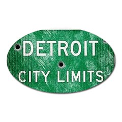 Detroit City Limits Oval Magnet by DetroitCityLimits