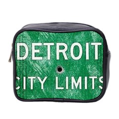 Detroit City Limits Mini Toiletries Bag 2-side by DetroitCityLimits