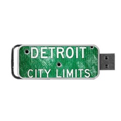 Detroit City Limits Portable Usb Flash (two Sides)