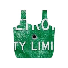 Detroit City Limits Full Print Recycle Bags (s)  by DetroitCityLimits