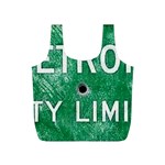 Detroit City Limits Full Print Recycle Bags (S)  Back