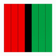 Kwanzaa Colors African American Red Black Green  Medium Glasses Cloth (2-side) by yoursparklingshop