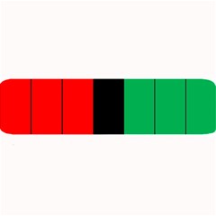 Kwanzaa Colors African American Red Black Green  Large Bar Mats by yoursparklingshop