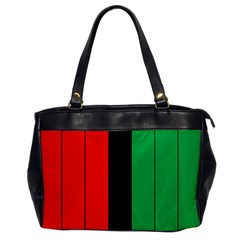 Kwanzaa Colors African American Red Black Green  Office Handbags by yoursparklingshop