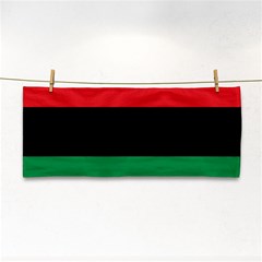 Pan African Unia Flag Colors Red Black Green Horizontal Stripes Cosmetic Storage Cases by yoursparklingshop