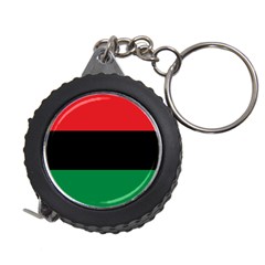 Pan African Unia Flag Colors Red Black Green Horizontal Stripes Measuring Tapes by yoursparklingshop