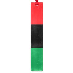 Pan African Unia Flag Colors Red Black Green Horizontal Stripes Large Book Marks by yoursparklingshop