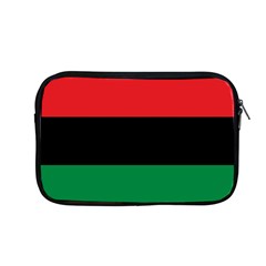 Pan African Unia Flag Colors Red Black Green Horizontal Stripes Apple Macbook Pro 13  Zipper Case by yoursparklingshop