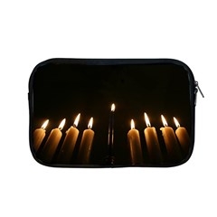 Hanukkah Chanukah Menorah Candles Candlelight Jewish Festival Of Lights Apple Macbook Pro 13  Zipper Case