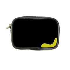 Black And Yellow Coin Purse by Valentinaart