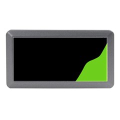 Black And Green Memory Card Reader (mini) by Valentinaart