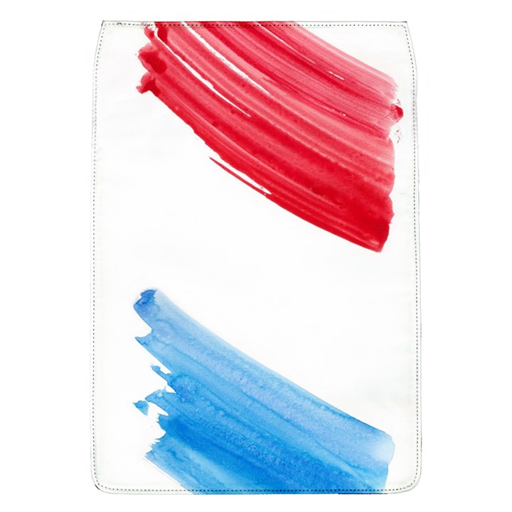 Tricolor banner flag, red white blue Flap Covers (L) 