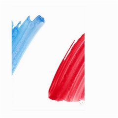 Tricolor Banner Flag France, Blue White Red Watercolor Large Garden Flag (two Sides) by picsaspassion