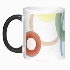 Rainbow Colors Circles Morph Mugs by picsaspassion