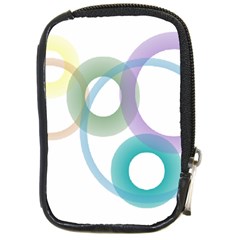 Rainbow Colors Circles Compact Camera Cases by picsaspassion