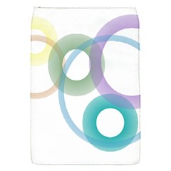 Rainbow Colors Circles Flap Covers (s)  by picsaspassion