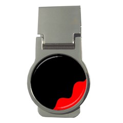 Black And Red Money Clips (round) 