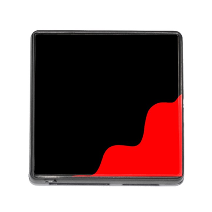 Black and red Memory Card Reader (Square)