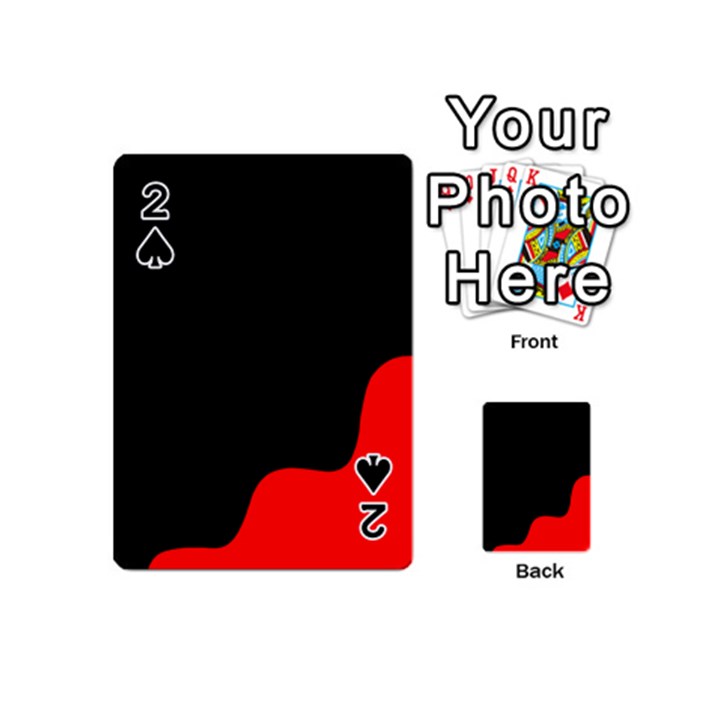 Black and red Playing Cards 54 (Mini) 