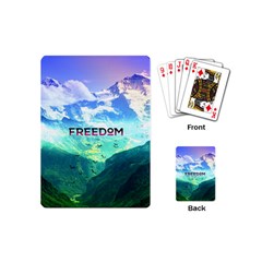 Freedom Playing Cards (mini)  by Brittlevirginclothing