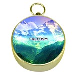 Freedom Gold Compasses Front