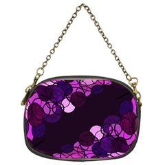 Purple Bubbles Chain Purses (two Sides)  by Valentinaart