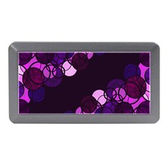 Purple Bubbles Memory Card Reader (mini) by Valentinaart