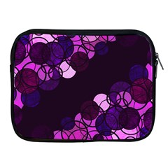 Purple Bubbles Apple Ipad 2/3/4 Zipper Cases by Valentinaart