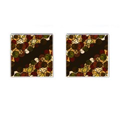 Autumn Bubbles Cufflinks (square) by Valentinaart