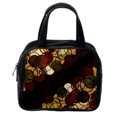 Autumn Bubbles Classic Handbags (one Side) by Valentinaart