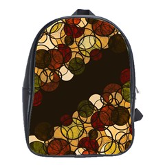 Autumn Bubbles School Bags(large)  by Valentinaart