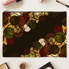 Autumn Bubbles Cosmetic Bag (xxxl)  by Valentinaart