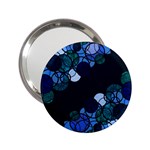 Blue bubbles 2.25  Handbag Mirrors Front