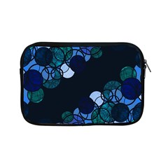 Blue Bubbles Apple Ipad Mini Zipper Cases by Valentinaart