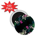 Green and pink bubbles 1.75  Magnets (100 pack)  Front