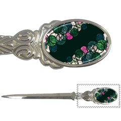 Green And Pink Bubbles Letter Openers by Valentinaart