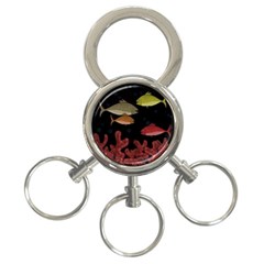 Corals 3-ring Key Chains by Valentinaart