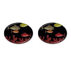 Corals Cufflinks (oval) by Valentinaart