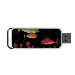 Corals Portable Usb Flash (one Side) by Valentinaart