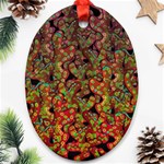 Red corals Ornament (Oval)  Front