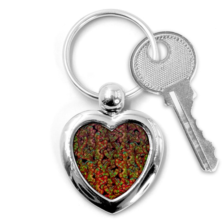 Red corals Key Chains (Heart) 